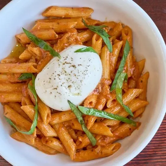 Penne alla Vodka with Burrata