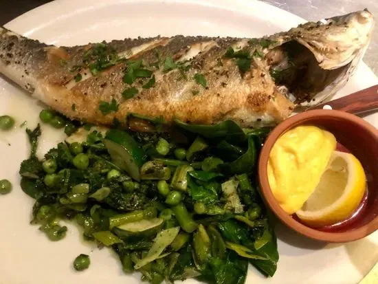 Roasted Branzino