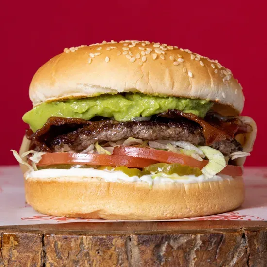 GUACAMOLE, SWISS & BACON