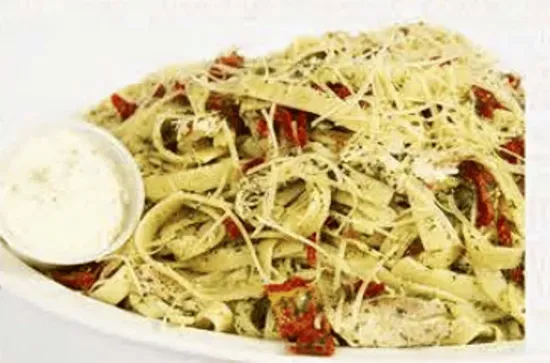 Chicken Fettuccine Pesto Pasta