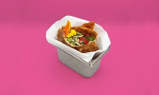 Chicken Schnitzel Sandwich (Pink Sticker)