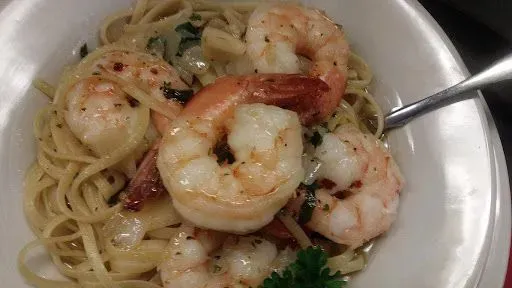 Linguine With Jumbo Shrimp