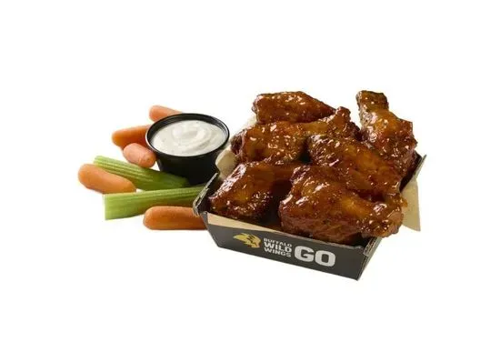 6 BBQ Ranch Traditional Wings