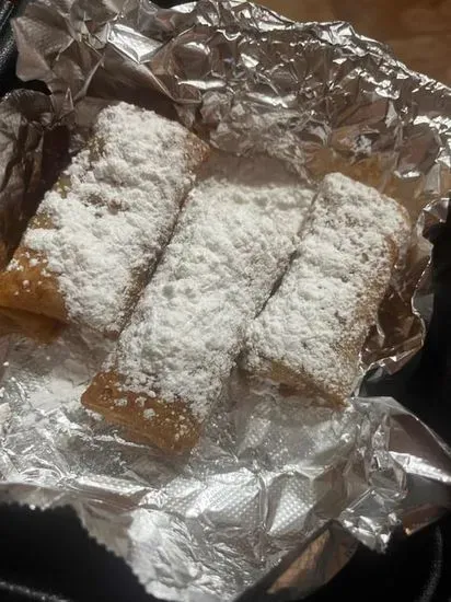 3 Pieces Deep Fried Raspberry Cheesecake Chimi's