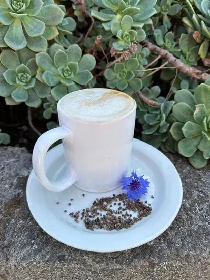 Cardamom Rose Latte