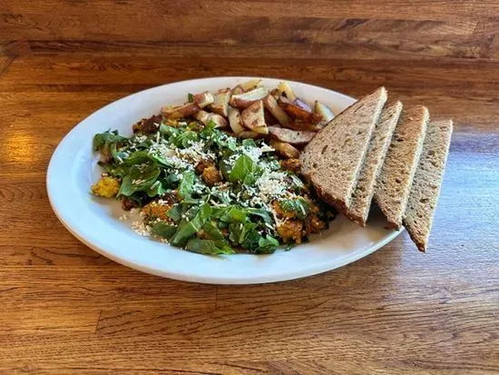 Greek Tofu Scramble