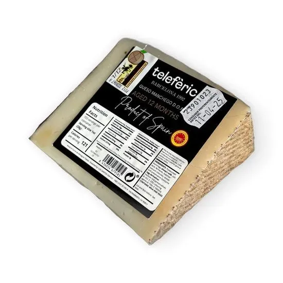 Manchego cheese gourmet Aged 12 months