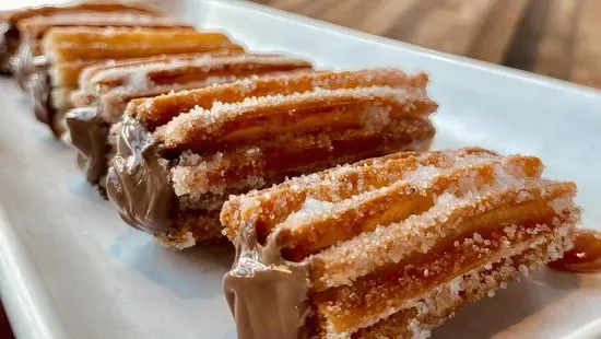 Churros con Nutella