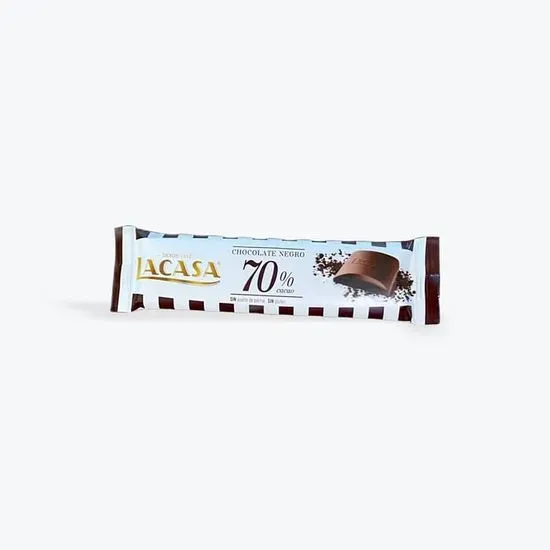 Chocolate Negro 70% by La Casa 25g bar