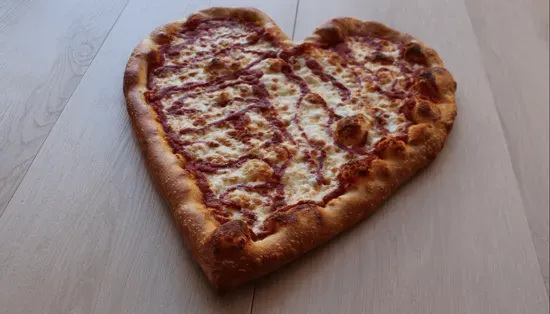 Create Your Own Heart Shaped Pizza