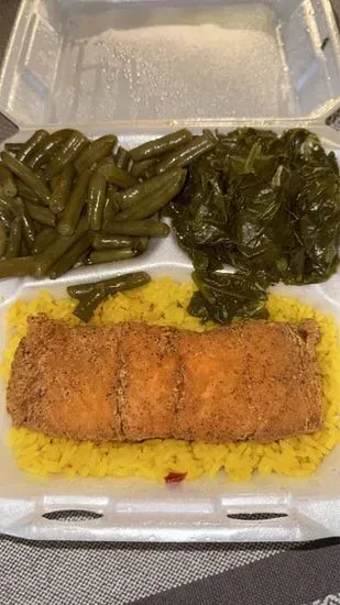 6oz Fried Salmon