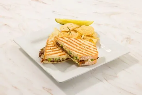 Cheese Steak Panini