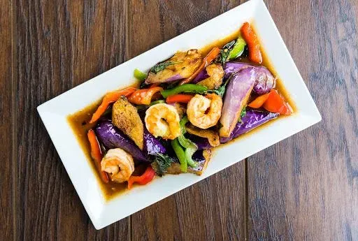 Sweet Basil Eggplant
