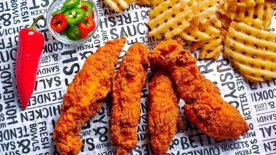 4 Spicy Tenders Meal