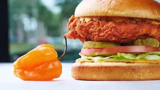 Spicy Chicken Deluxe Sandwich Meal