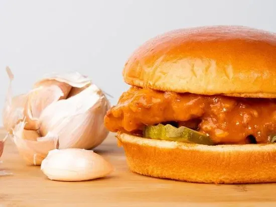 Sauced Chicken Sandwich