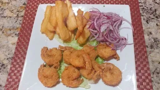 Chicharron De Camarones/ Fried Battered Shrimp