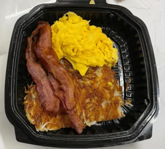 2 Eggs with Bacon