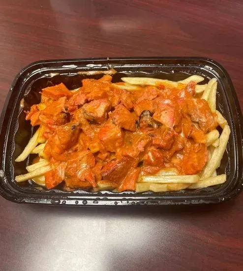 Butter Chicken Loaded Fries