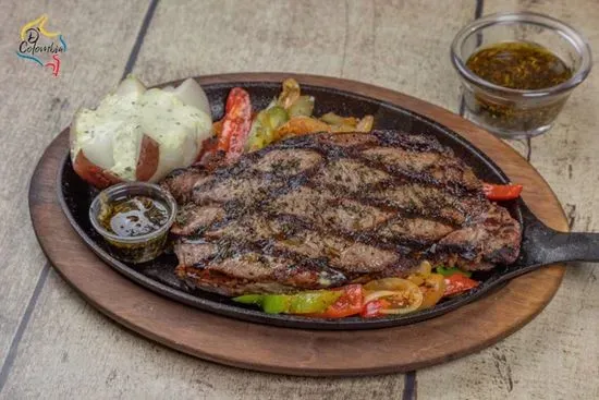 Filete New York a la Parrilla/ New York Steak Parrilla