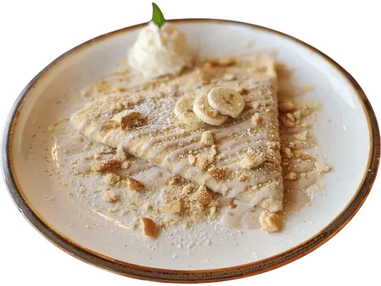 Banana Pudding Crepe/Waffle