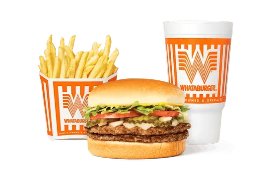 #8 Double Meat Whataburger Jr.® Whatameal®