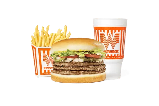 #3 Triple Meat Whataburger® Whatameal®