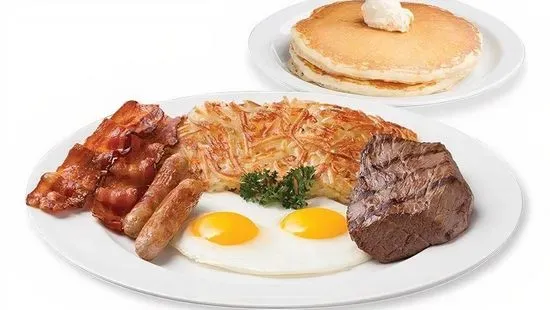 SIRLOIN STEAK BIGGER BETTER BREAKFAST