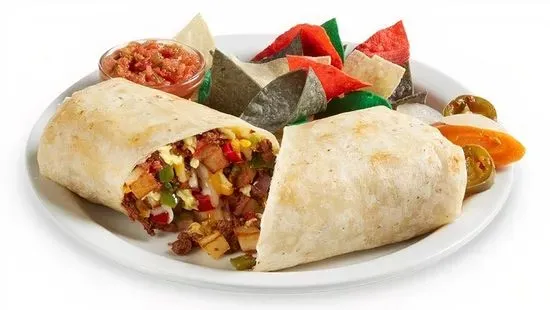 CHORIZO & EGG BREAKFAST BURRITO