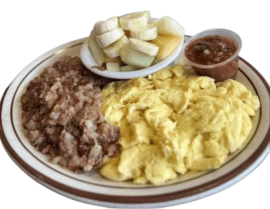 B12. Corned Beef Hash and Eggs