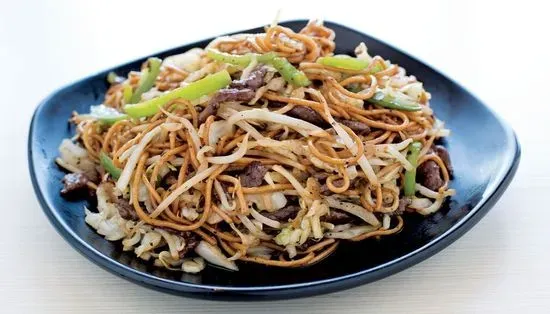 63. Beef Chow Mein W/ Black Pepper Sauce