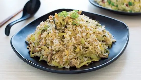 81. Pickled Vegetable W/ Shredded Pork Fried Rice