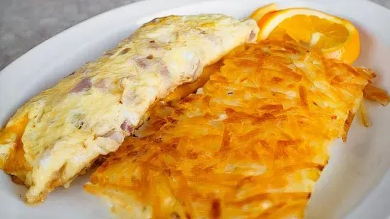 2 Egg Ham&Chz Omlt