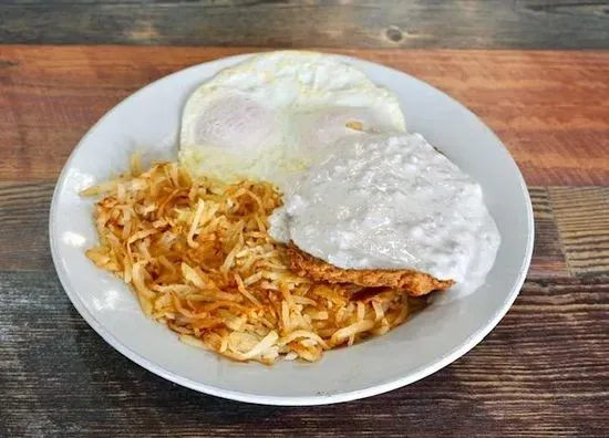 Country Fried Steak & Eggs