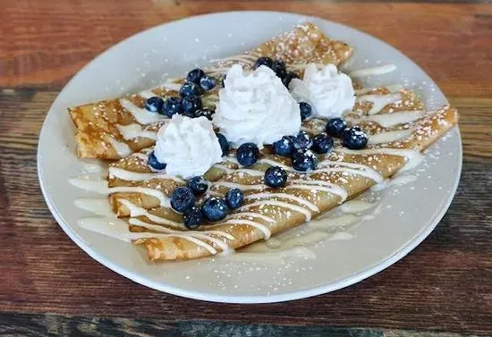 Lemon Blueberry Crepes