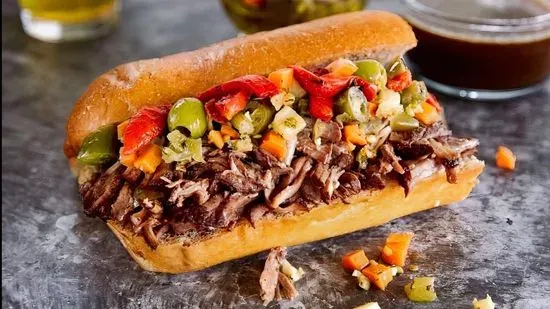 Italian beef sandwich 