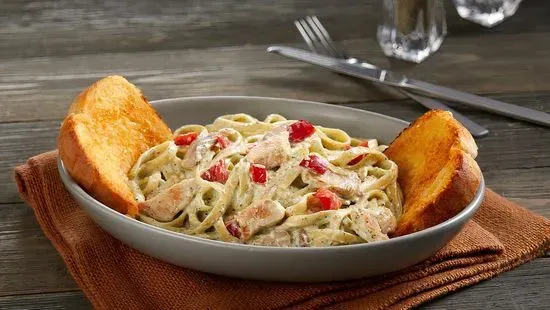 Chicken Pesto Fettuccine