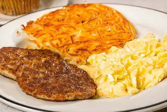 Sausage Patties & Eggs