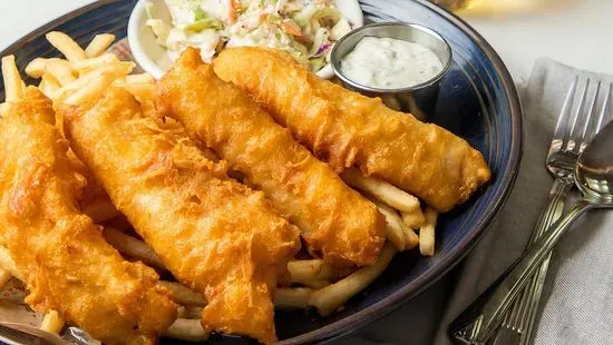 Beer-Battered Fish & Chips