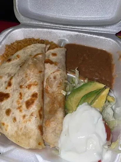 5. Quesadilla Plate