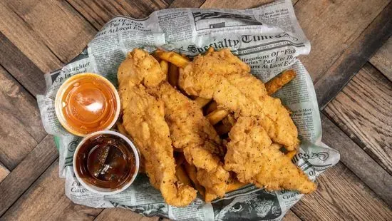 Chicken Strips Basket (4 Pieces)