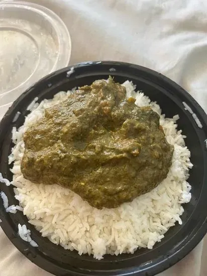 Shrimp saag