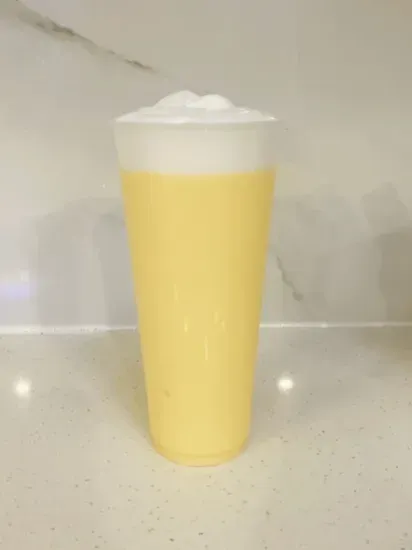 Banana Milk Foam Slush