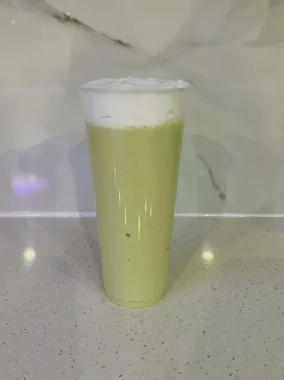 Avocado Milk Foam Slush