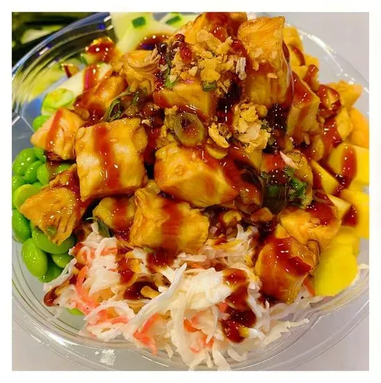 3. Chicken Poke