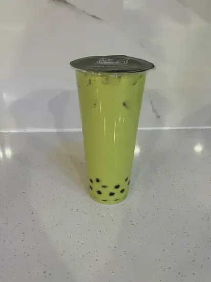 Honeydew Bubble Milk Tea