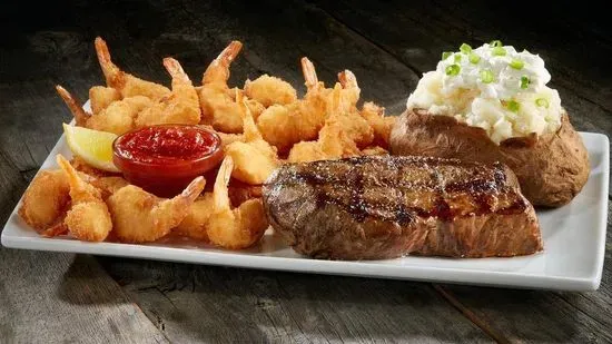 Steak & Crispy Shrimp 