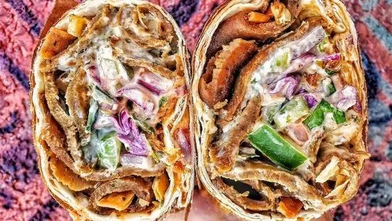 Street Cart Doner Wrap