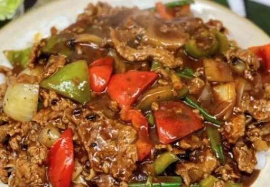 Beef w Black  Bean Sauce