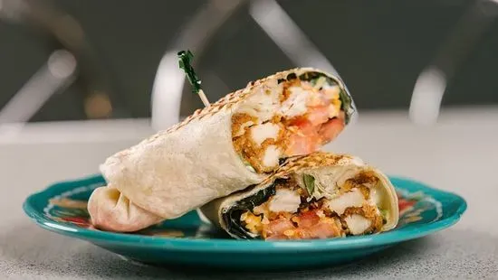 Buffalo chicken wrap